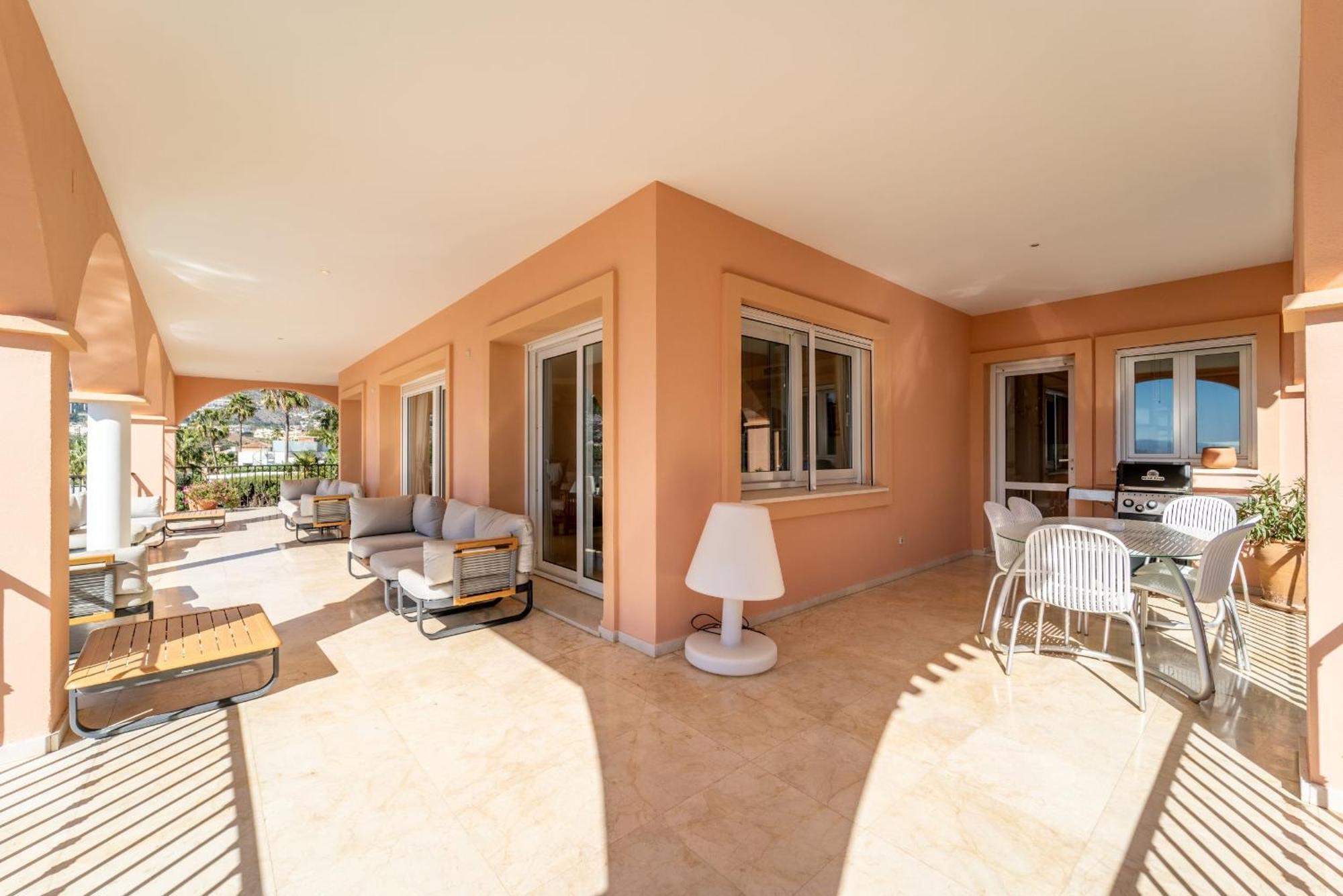 Beachside Villa With Panoramic Sea Views ベナルマデナ エクステリア 写真